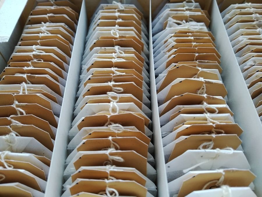 Carefully packed tea boxes ready for export